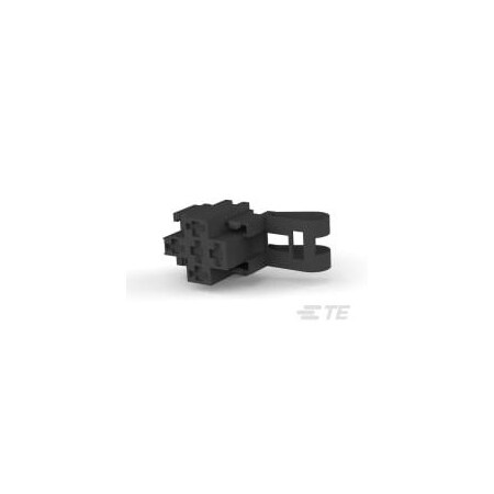 Te Connectivity 5 WAY RELAY BASE.BLACK 342452-2